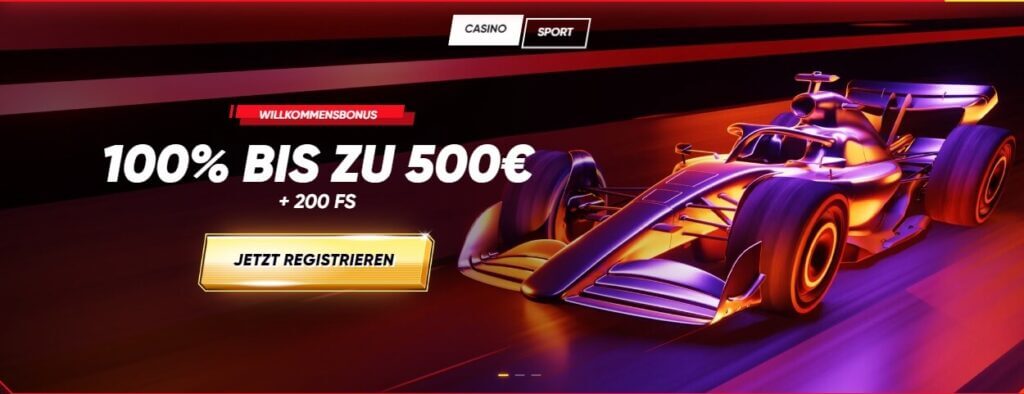 Starten Sie mit dem QuickWin Casino Bonus und bis zu 500€ + 200 Freispiele durch