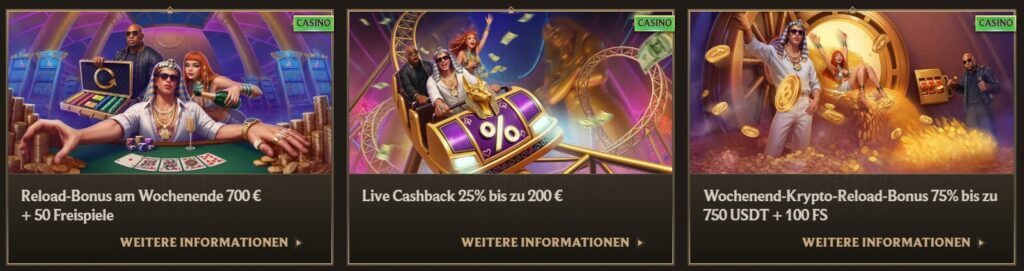 Die Realz Boni können sich sehen lassen