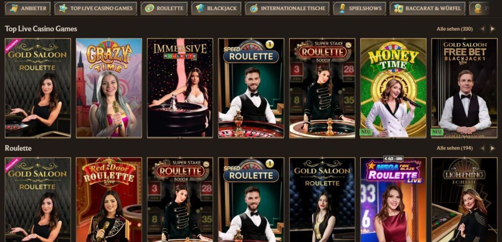 Realz Live Casino