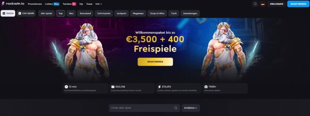 Rock Win Casino Startseite