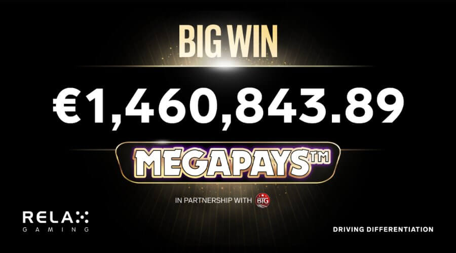 1,4 Millionen Euro Megapays™-Jackpot-Gewinn