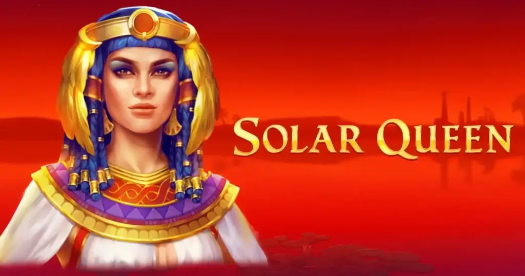 Das Logo des Playson Slots Solar Queen