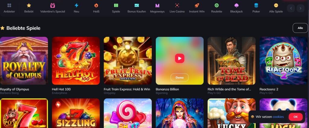 Die Spinempire Slots