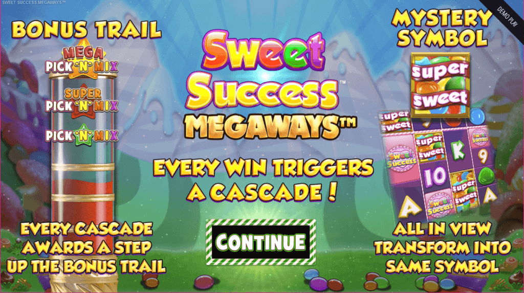 Sweet Success Megaways Start