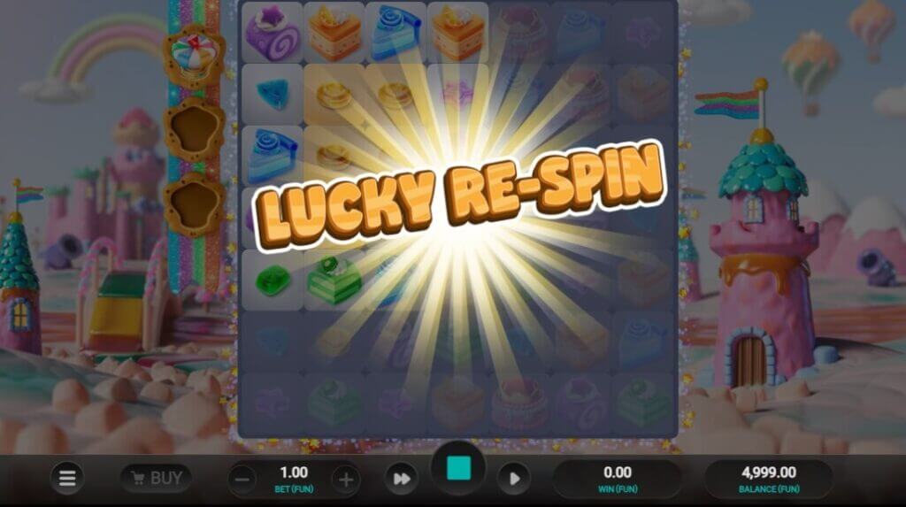 Sweetopia Royale Lucky Respin Feature