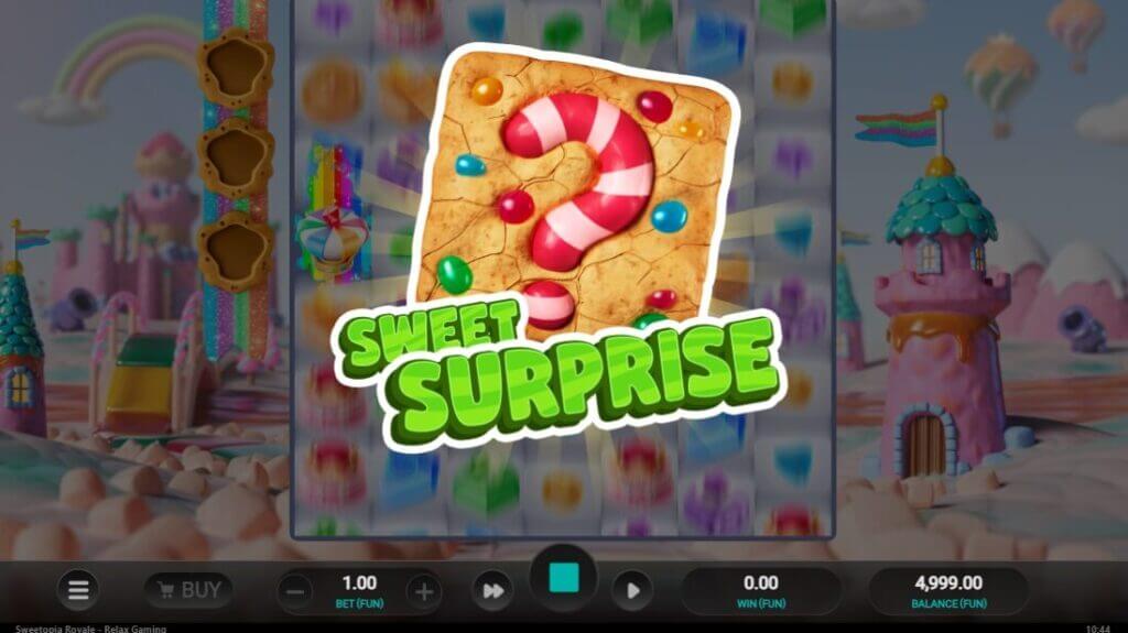 Sweet Surprise Feature bei Sweetopia Royale