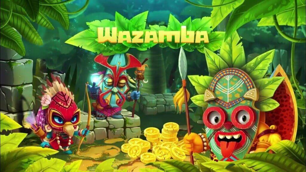 Wazamba Casino Logo Bild Ein Screenshot von der Wazamba Casino Website