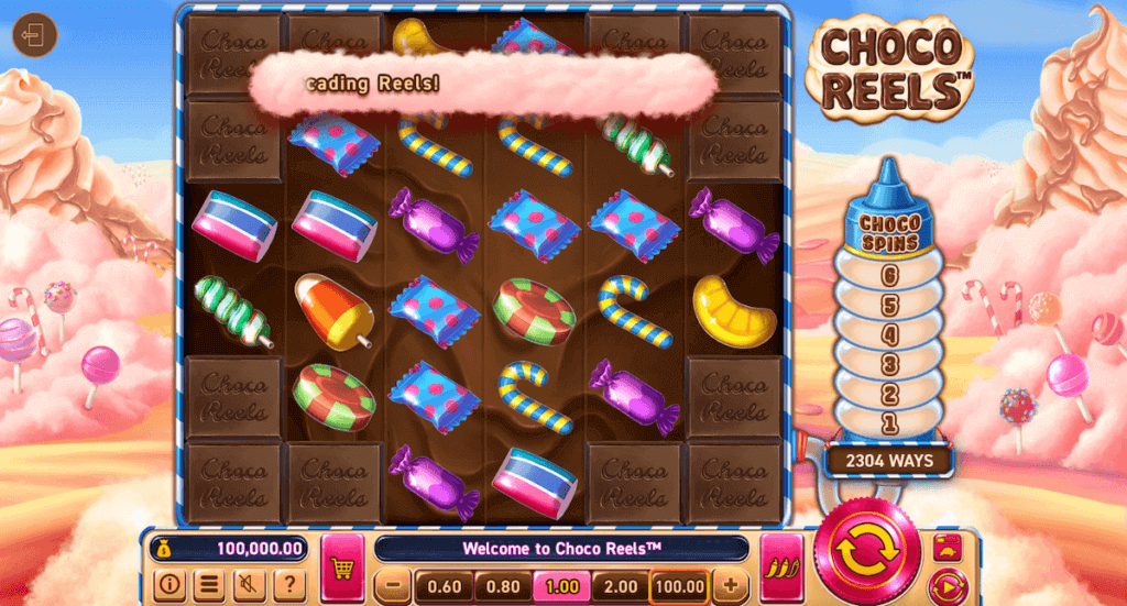 Choco Reels ist ein Online-Slot von Wazdan