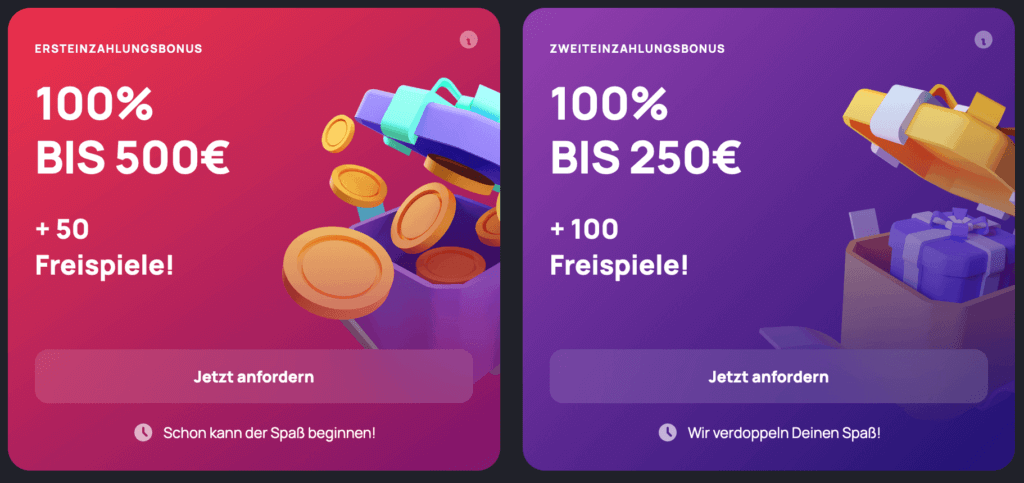 Einzahlungsbonus bei BetandPlay