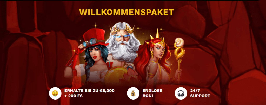 Willkommensbonus im Level Up Casino