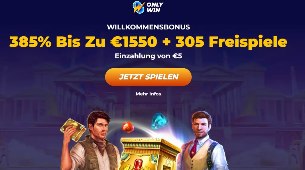Only Win Casino Bonus