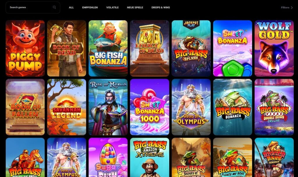 Slots im BetMaximus Casino