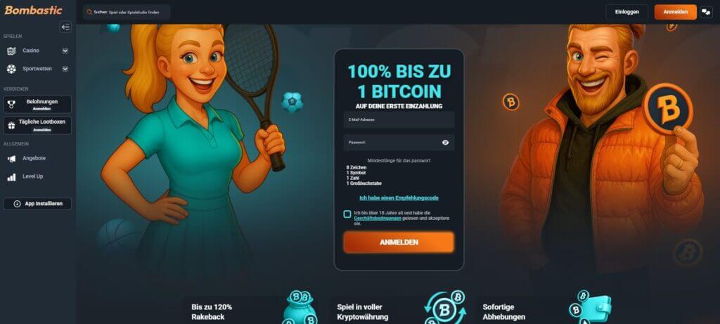 Die neue Bombastic Webseite ist wesentlich verspielter