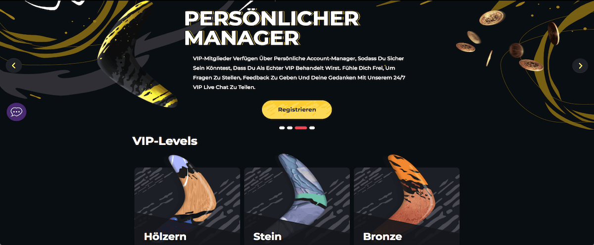 Boomerang Casino VIP Programm Boomerang Casino VIP Programm