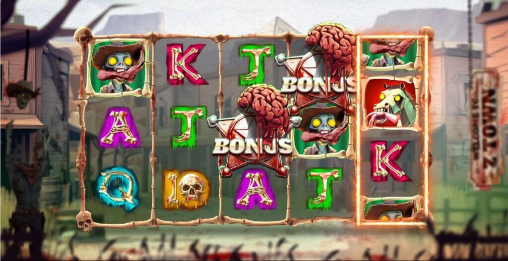 Mindestens 3 Bonus-Symbole werden für die Deadly West Freispiele benötigt