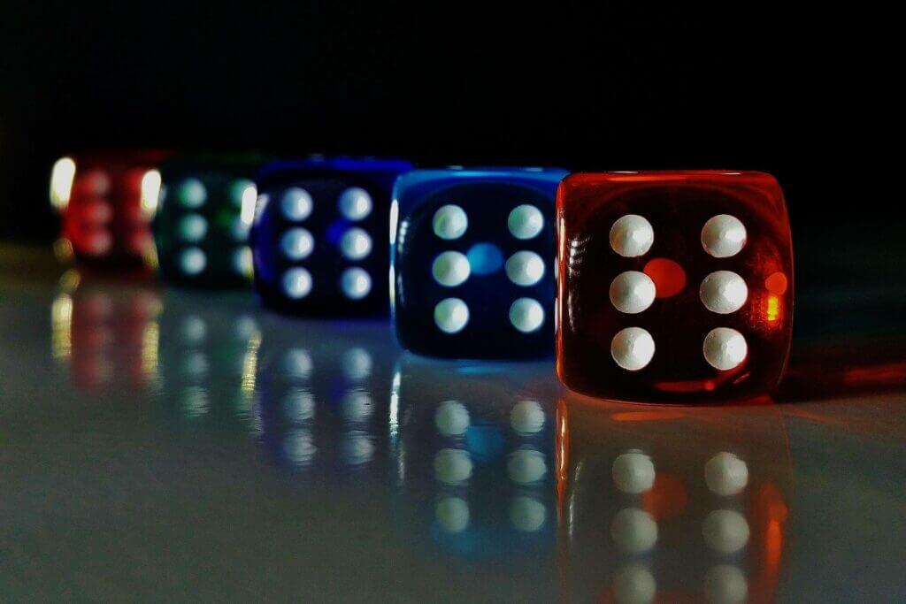 Craps ist ein beliebtes Würfelspiel