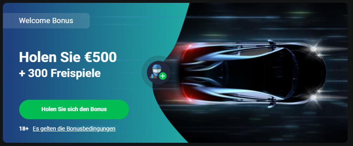 Drift Casino Willkommensbonus 1