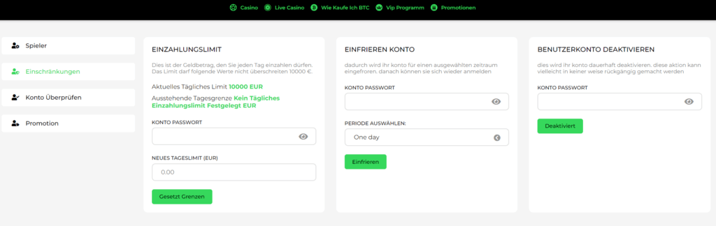 Das verantwortungsbewusste Spielen im Fortune Panda Online-Casino