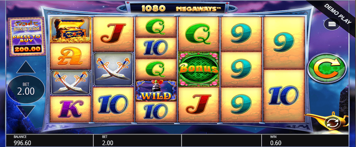 Genie Jackpots Megaways Slot