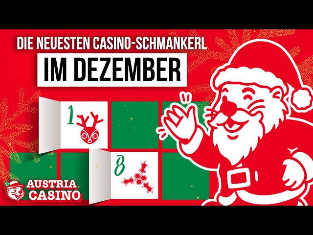 Dezember Casino Highlights | Adventskalender, Geschenke & Le Santa