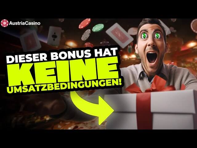 OHNE UMSATZBEDINGUNGEN: Diesen Bonus können Sie sich sofort auszahlen lassen!