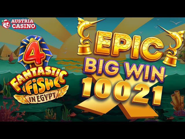 10.021x MEGA-GEWINN bei 4 Fantastic Fish in Egypt! 🐟💰