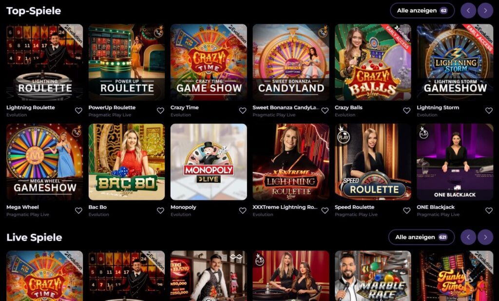 Highfly Bet Live Casino