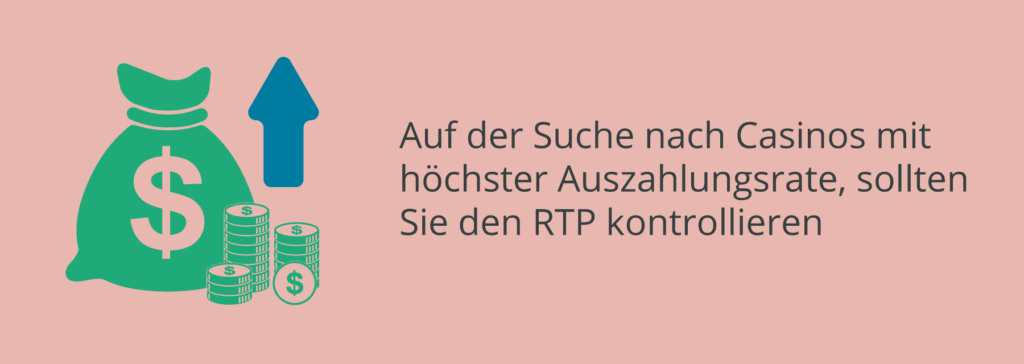 Achten Sie auf den RTP