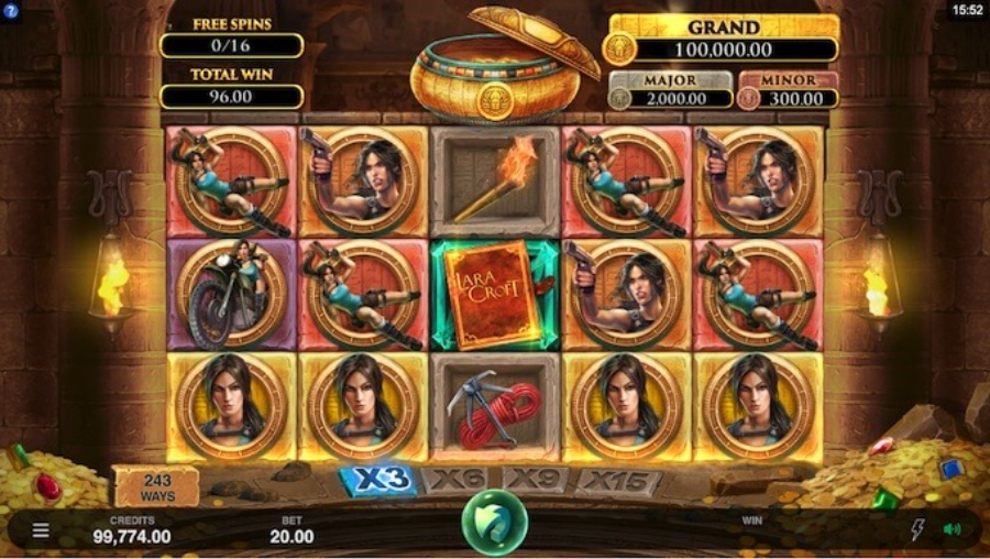 Lara Croft: Temples and Tombs Slot Microgaming