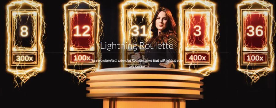 Lightning Roulette von Evolution