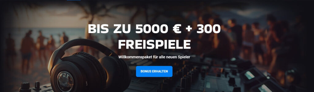 LuckyVibe Willkommensbonus