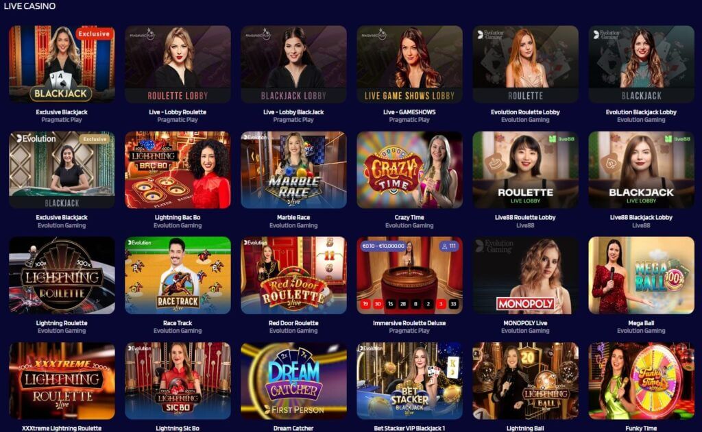 Lyrabet Live Casino