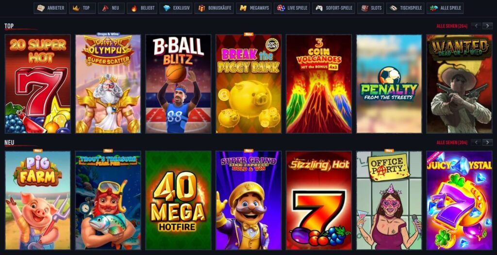 Slots im Mafia Casino