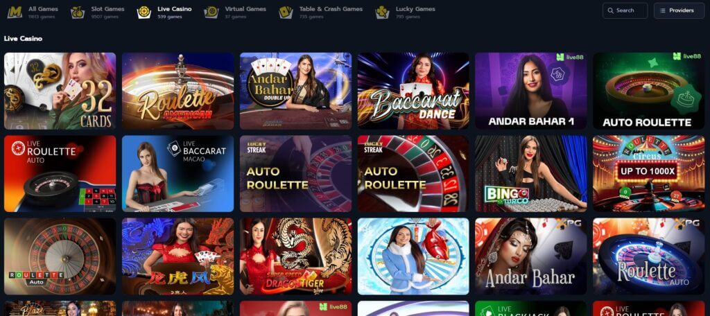 Maxcasino Live Casino