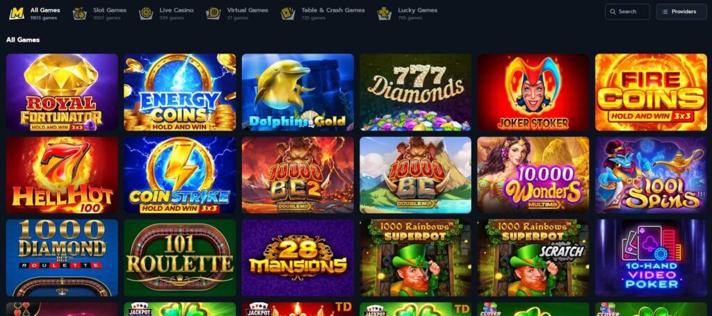 Die Maxcasino Slots