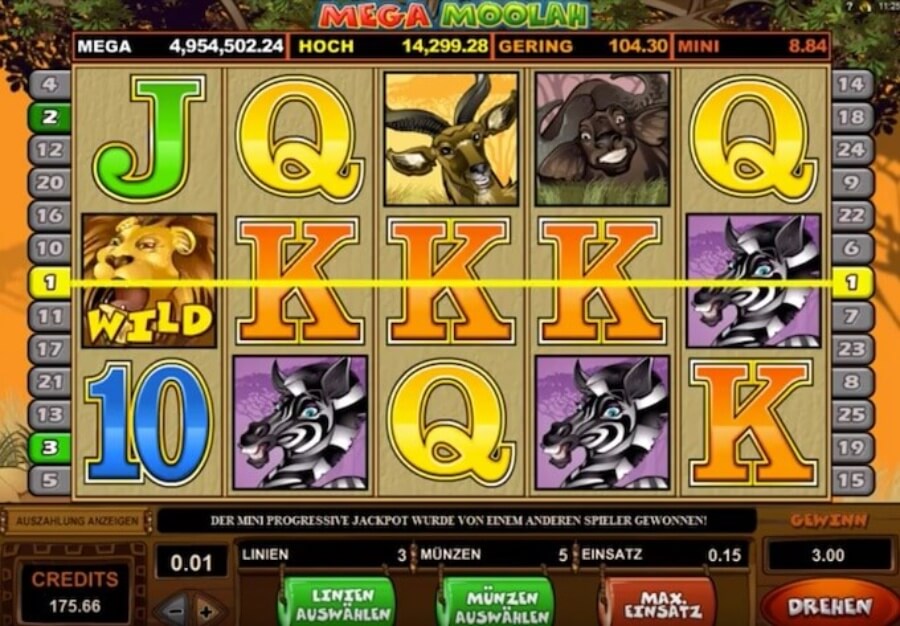 Mega Moolah Slot Microgaming