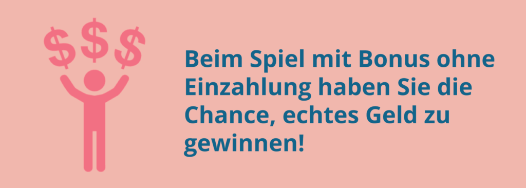 Gewinnen mit Bonus ohne Einzahlung