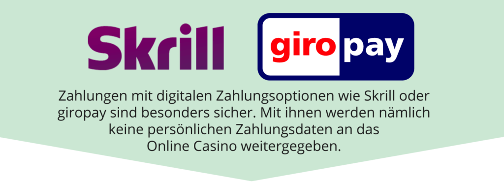 Zahlungen mit digitalen Methoden sind sicher.