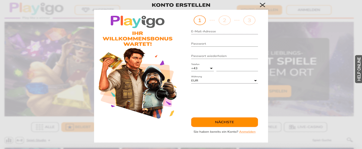 Playigo Anmeldung Playigo Anmeldung