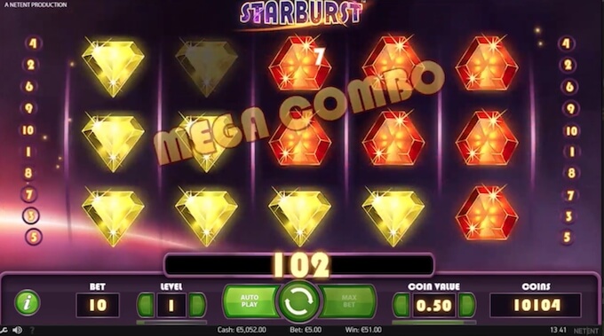 Bild Starburst Spielautomat