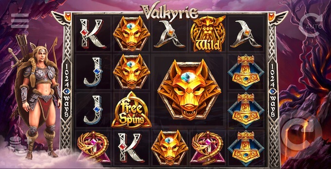 Bild Valkyrie Slot Spiel Ansicht