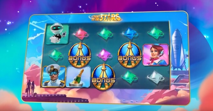 Bild Ticket to the Stars Slot Quickspin