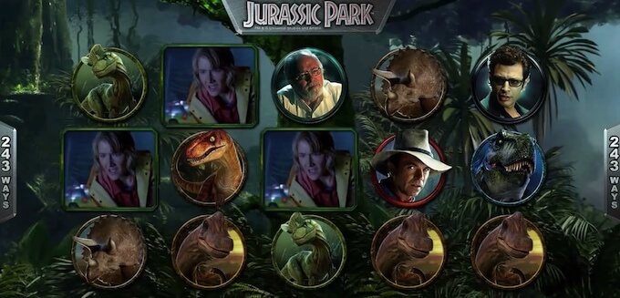 Bild Jurassic Park Spielautomat