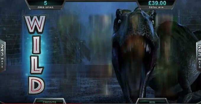 Bild Jurassic Park Slot T-Rex