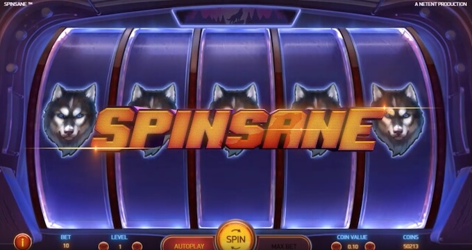 Bild Spinsane Slot Titel