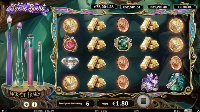 Bild Faerie Spells Slot Jackpot spiel