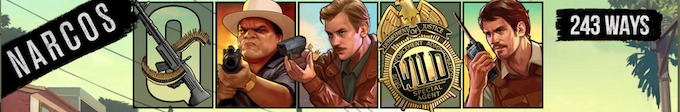 Bild Narcos Slot Banner