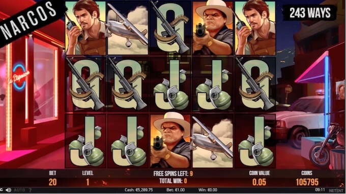 Bild Narcos Slots Bonus