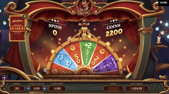 Dr Fortuno Jackpot Slot