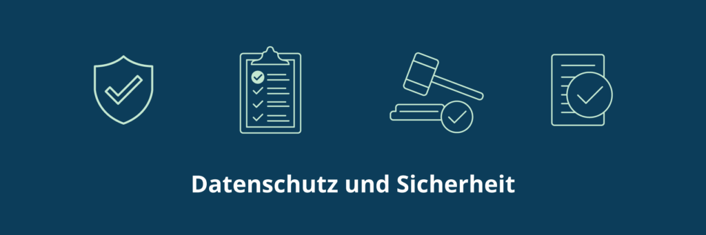 Faktoren für Datenschutz und Sicherheit